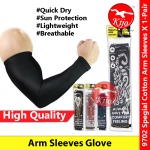 High Quality Cotton Arm Sleeves Glove Tattoo Model Manset Tangan Panjang Sarung Lengan #Spegial #ArmGlove #UV #9702